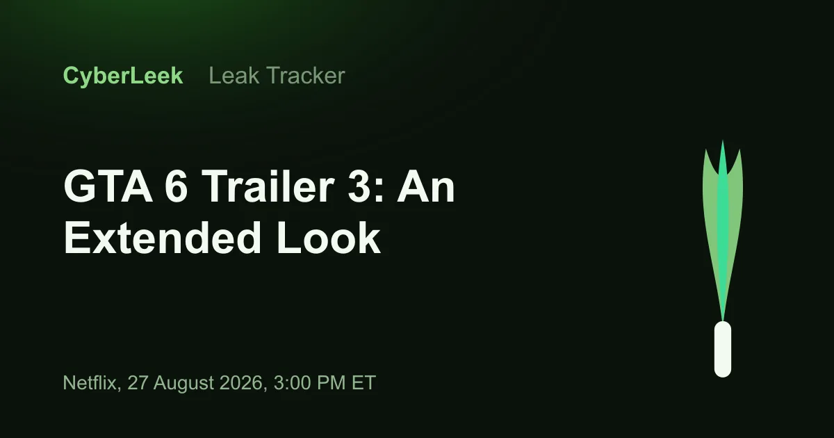 GTA 6 Trailer 3 frame-by-frame breakdown premium video thumbnail